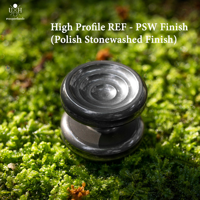 COLLIDER BUTTONS TITANIUM LOW PROFILE Unquiet Hands