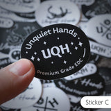 UQH VINYL STICKERS (MATTE) - SINGLES OR PACK