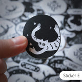UQH VINYL STICKERS (MATTE) - SINGLES OR PACK