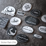 UQH VINYL STICKERS (MATTE) - SINGLES OR PACK
